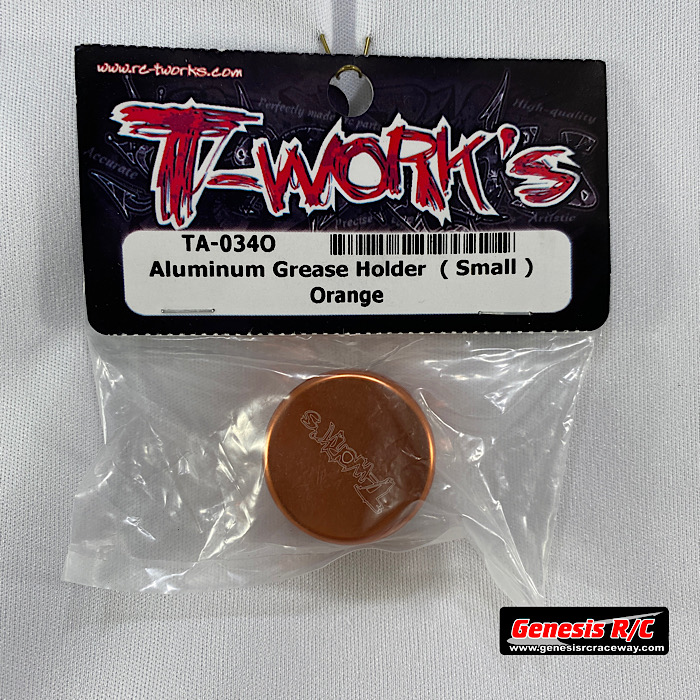 T-Work's TWKTA-034O - Aluminum Grease Holder (Small Orange