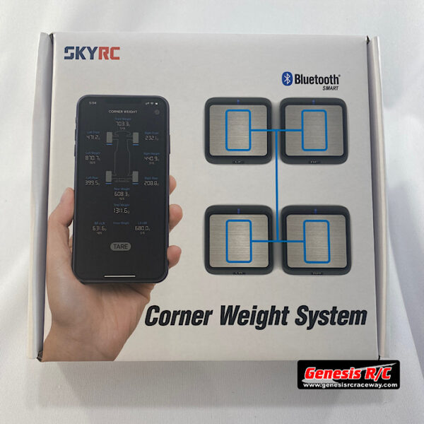 SKY RC SKY5000361 - Sky RC SCWS2000 Bluetooth Corner Weight Scale System w/4 Scales