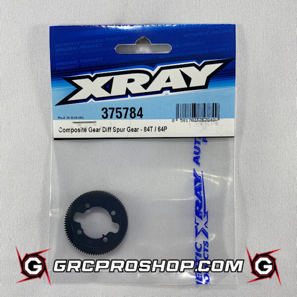 XRAY 375784 - COMPOSITE GEAR DIFF SPUR GEAR - 84T / 64P