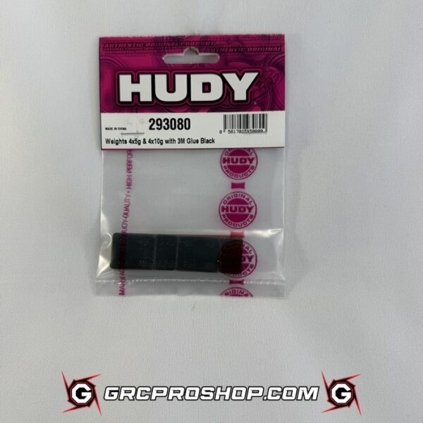 HUDY - HUD293080 - WEIGHTS 4x5g & 4x10g WITH 3M GLUE